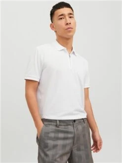 Jack & Jones Bright White Ascott Polo Shirt -Jack & Jones Store 28437 3