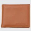 Jack & Jones Cognac Zack Branded Wallet