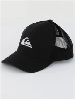 Quiksilver Black Trucker Cap