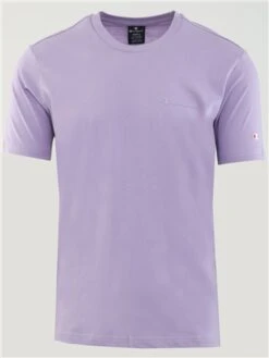 Champion Lilac Script Logo Comfort Fit T-Shirt