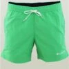 Champion Green Script Logo Print Swim Shorts