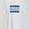 Jack & Jones White / Bright White Standard Fit O-Neck T-Shirt