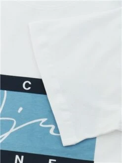 Jack & Jones White / Bright White Standard Fit O-Neck T-Shirt -Jack & Jones Store 28473 2