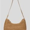Pieces White Pepper Lotta Straw Shoulder Bag