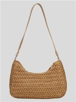 Pieces White Pepper Lotta Straw Shoulder Bag -Jack & Jones Store 28478 3