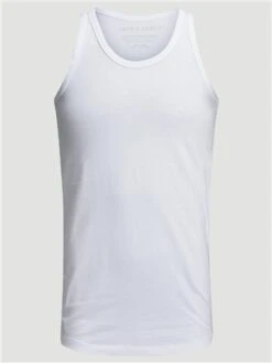 Jack & Jones White Basic Tank Top