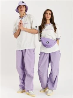 Harper & Lewis Cream / Lilac Ringer Short Sleeve T-Shirt -Jack & Jones Store 28545 2