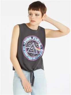 Amplified Charcoal Pink Floyd Tee