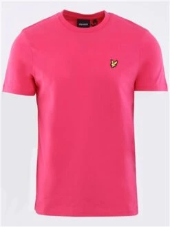 Lyle & Scott Pink Scorch Plain T-Shirt