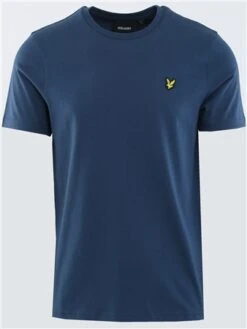 Lyle & Scott Ink Blue Plain T-Shirt