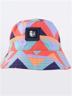 Harper & Lewis Raver Print Reversible Bucket Hat