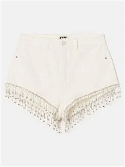 Tally Weijl White Denim Shorts -Jack & Jones Store 28617 2
