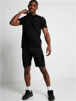 11 Degrees Black Wanderlust T-Shirt -Jack & Jones Store 28620 2