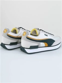 Puma White / Feather Gray Future Rider Play On Sneakers -Jack & Jones Store 28629 3