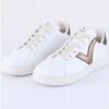 Victoria White / Gold Platino Lace Up Trainer