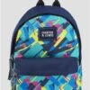 Harper & Lewis Geo Splatter Ivo Retro Pattern Rucksack