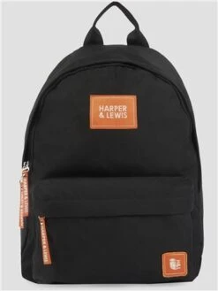 Harper & Lewis Black Delphine Rucksack