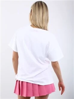 Pieces Bright White Barbie Squad Tee -Jack & Jones Store 28691 3