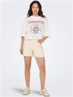 Only Cloud Dancer Lucy Life Crop S/S Wings Top Box -Jack & Jones Store 28724 2