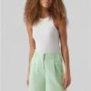 Veromoda Green / Mist Green Zelda Tailored Shorts