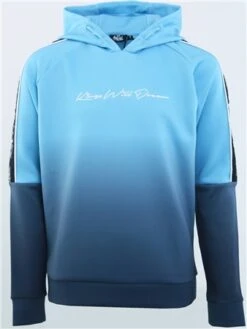 Kings Will Dream Navy / Sky Junior Fade Findon Hoodie