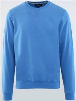 Threadbare Tranquil Blue Crew Neck Fleece Sweatshirt