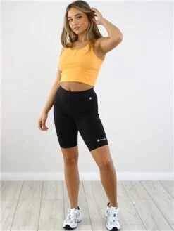 Champion Black C Logo Biker Shorts -Jack & Jones Store 28796 3