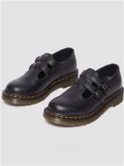 Dr. Martens Dr Martens Black 8065 Virginia Leather Mary Jane Shoes