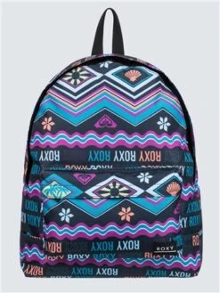 Roxy Black Here You Are Printed 24l Medium Backpack