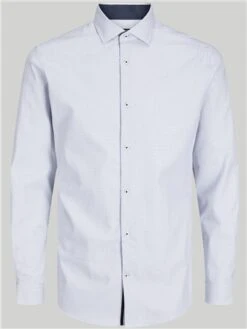 Jack & Jones Blue / White Slim Fit Shirt