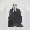 Amplified Vintage White Tupac Shakur - Contemplation Printed Tee
