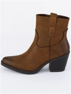 Refresh Brown Faux Suede Cowboy Boot -Jack & Jones Store 28869 2