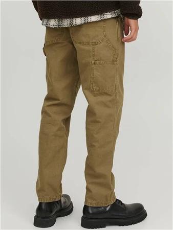 Jack & Jones Beige / Otter Relaxed Fit 5 Pocket Trousers 2 Jack & Jones Beige / Otter Relaxed Fit 5 Pocket Trousers - Image 2