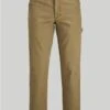 Jack & Jones Beige / Otter Relaxed Fit 5 Pocket Trousers