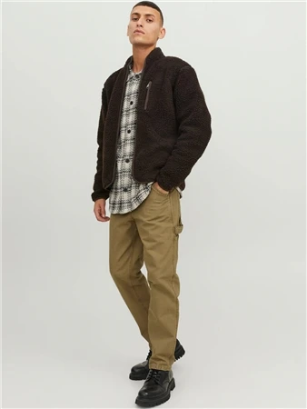 Jack & Jones Beige / Otter Relaxed Fit 5 Pocket Trousers 3 Jack & Jones Beige / Otter Relaxed Fit 5 Pocket Trousers - Image 3