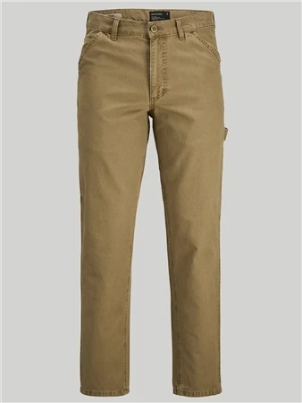 Jack & Jones Beige / Otter Relaxed Fit 5 Pocket Trousers 1 Jack & Jones Beige / Otter Relaxed Fit 5 Pocket Trousers