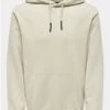 Only & Sons Grey / Silver Lining Regular Fit Sweat Hoodie