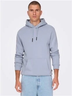 Only & Sons Blue / Eventide Regular Fit Sweat Hoodie -Jack & Jones Store 28912 3