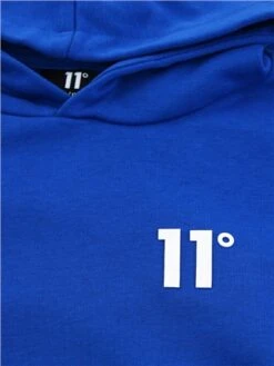 11 Degrees Cobalt Junior Core Pullover Hoodie Small Logo -Jack & Jones Store 28985 1