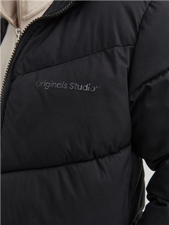 Jack & Jones Black Junior Puffer Jacket 3 Jack & Jones Black Junior Puffer Jacket - Image 3