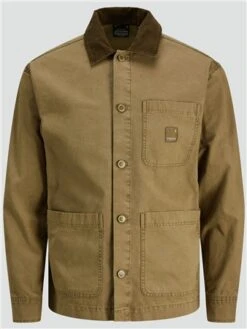 Jack & Jones Brown / Otter Washed Carpenter Denim Jacket