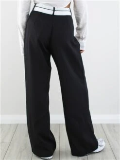 Only Black / Black Malika Detail Pant -Jack & Jones Store 29012 3