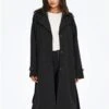 Only Black / Black Dicte Classic Trenchcost