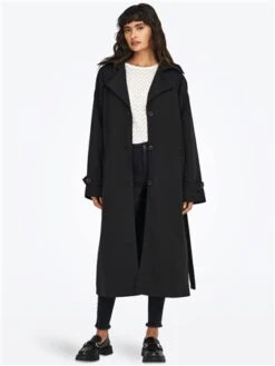 Only Black / Black Dicte Classic Trenchcost -Jack & Jones Store 29030 2