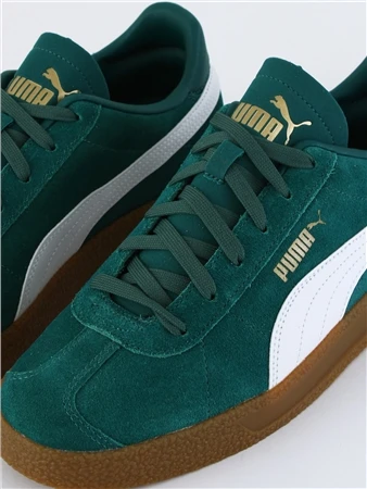 Puma Malachite - White - Gold Club Trainers 2 Puma Malachite - White - Gold Club Trainers - Image 2