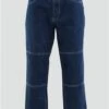 Santa Cruz Classic Blue/White Classic Label Panel Jeans