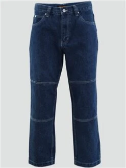 Santa Cruz Classic Blue/White Classic Label Panel Jeans