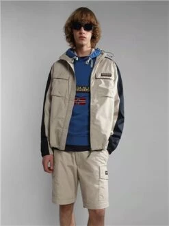 Napapijri Blu Mazarin Burgee Hoodie -Jack & Jones Store 29118 3