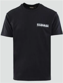 Napapijri Black Telemark Short Sleeve T-Shirt
