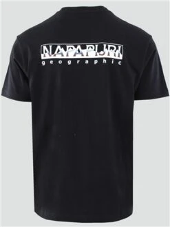 Napapijri Black Telemark Short Sleeve T-Shirt -Jack & Jones Store 29122 3